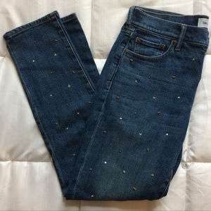 Gap 1969 Best Girlfriend Jeans Embellished Studs